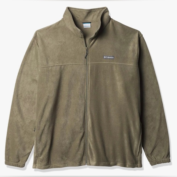 Columbia Steens Mountain Full Zip 2.0 Fleece Jacket Stone Green Medium NWOT - Picture 1 of 7